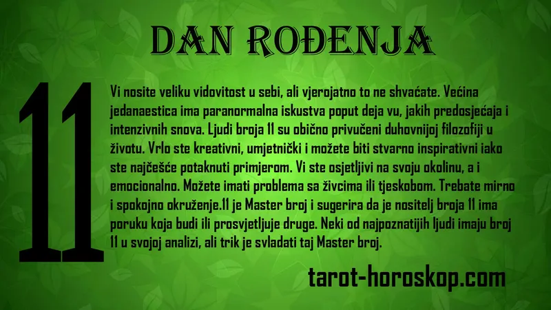 Master broj 11