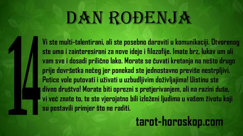 Dan rođenja 14
