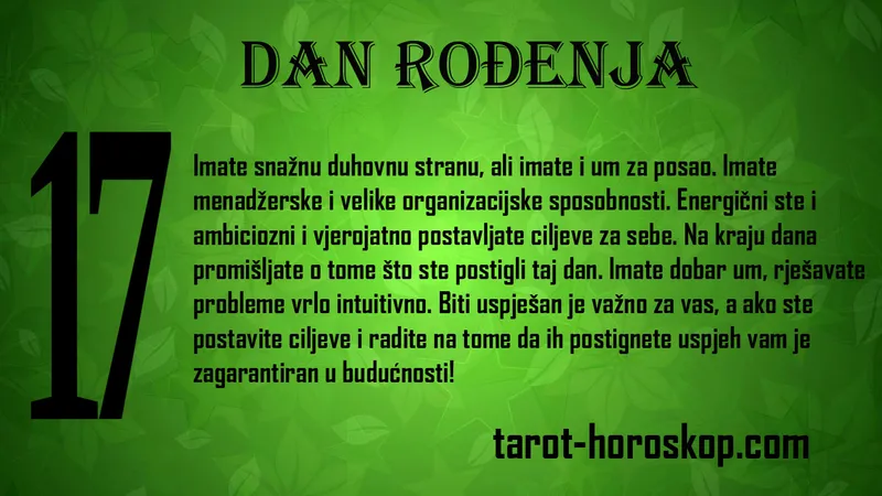 Dan rođenja 17
