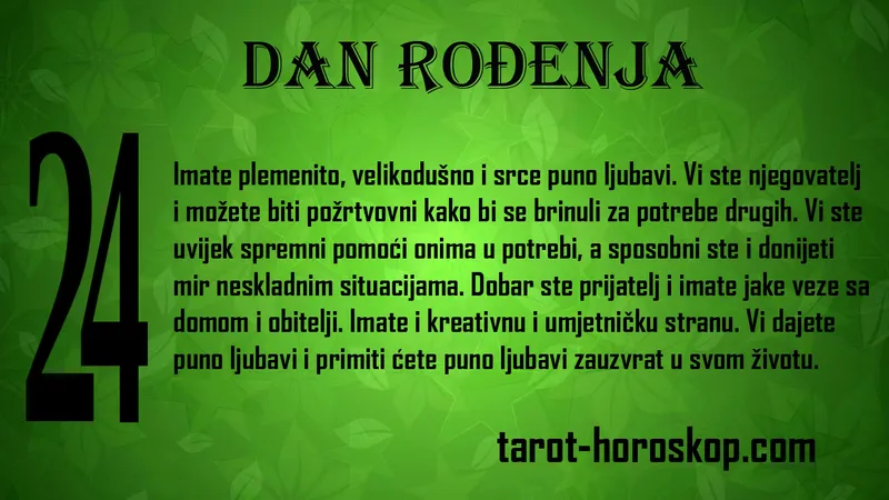 Dan rođenja 24