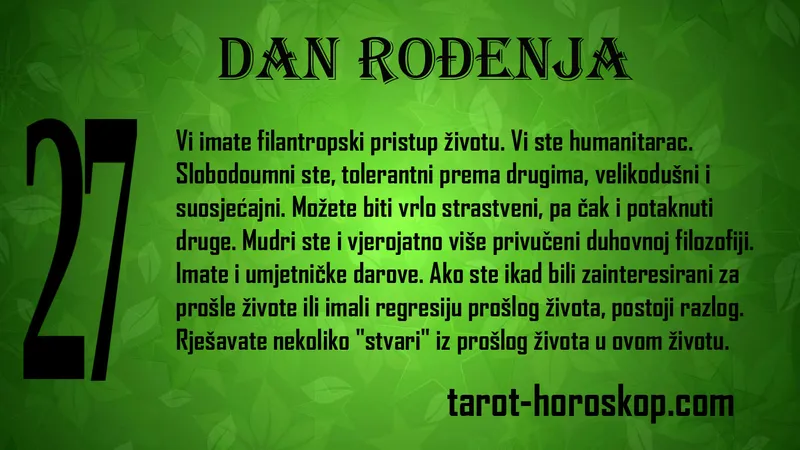 Dan rođenja 27
