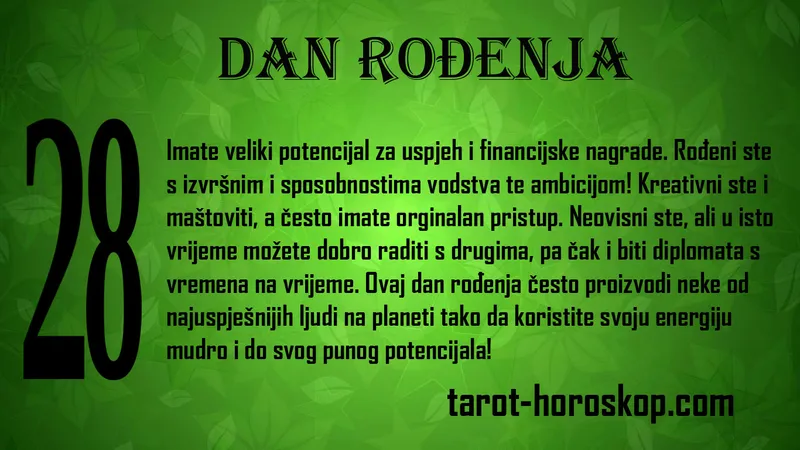 Dan rođenja 28