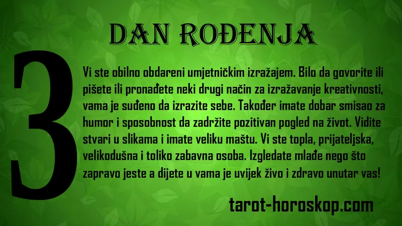 Broj životnog puta 3